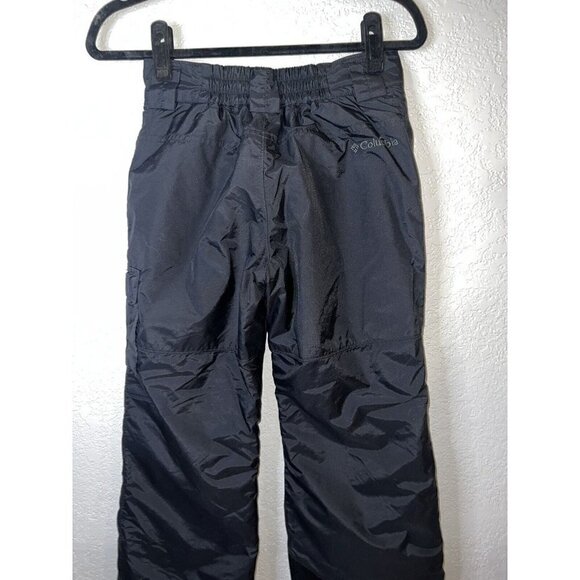 Columbia Youth Snow Pants Ski Snowboarding Waterproof Black Youth 10/12 1C - Picture 2 of 7